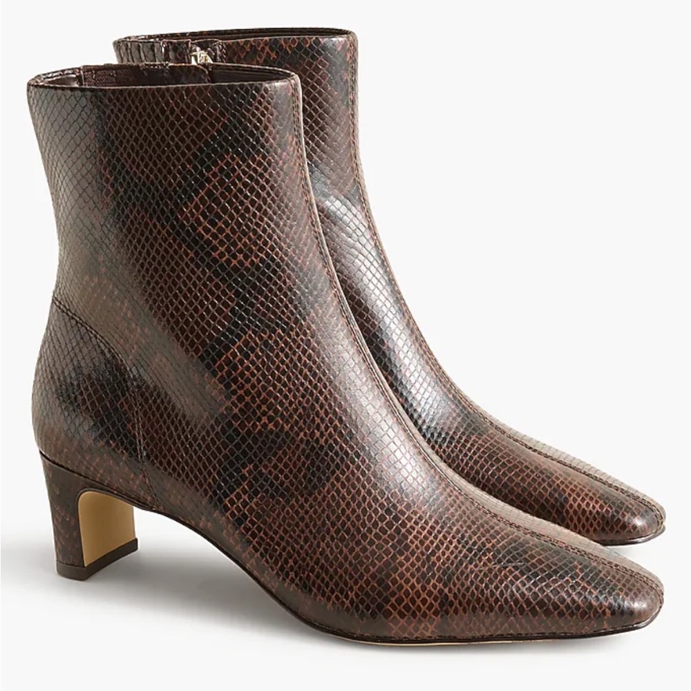 JCrew Snip-toe booties